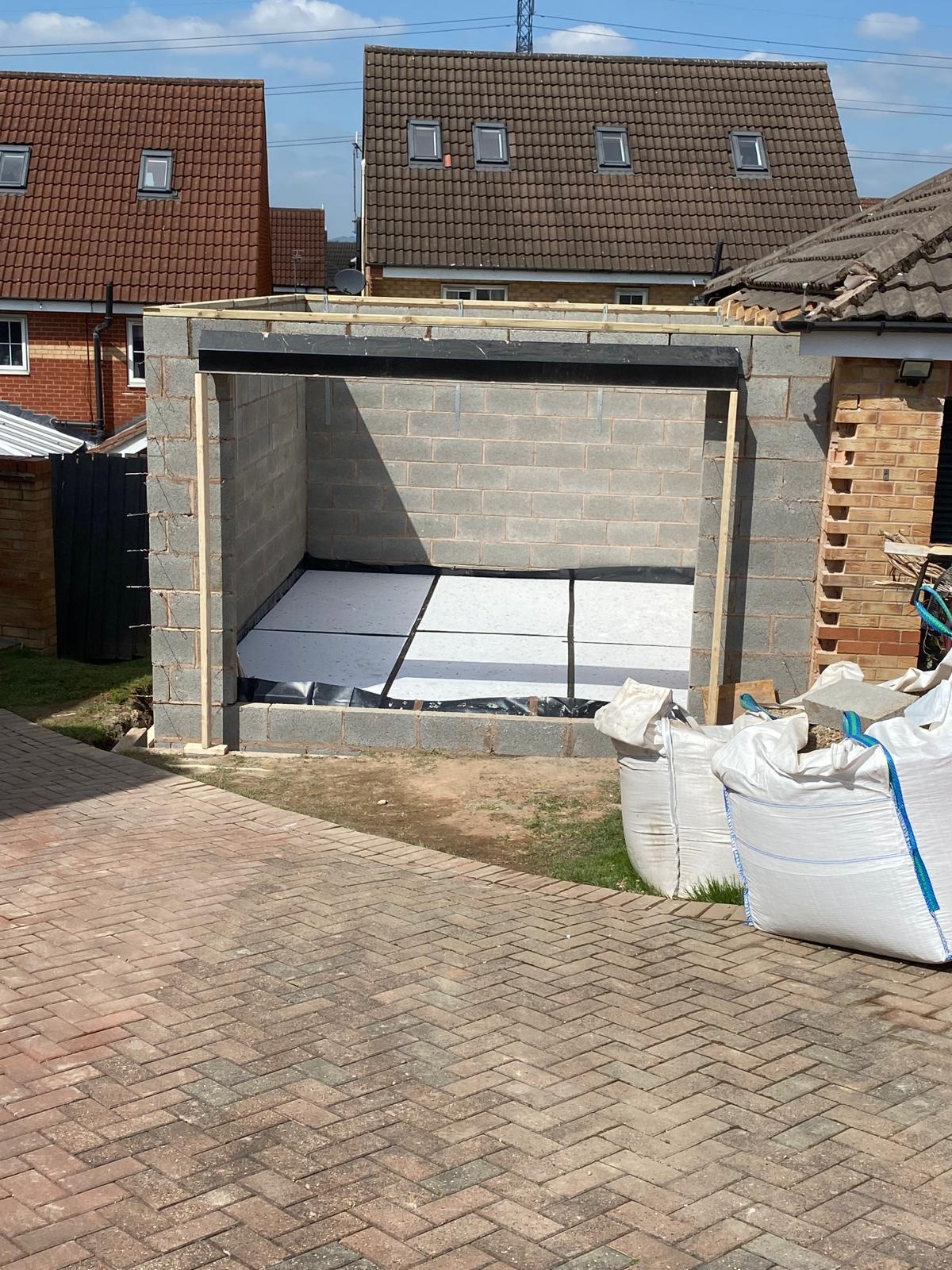 Garage conversion project image 1