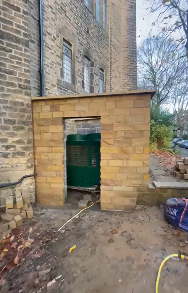 Specialist Stone and Blockwork Enclosure